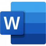 Microsoft 365 Word Logo